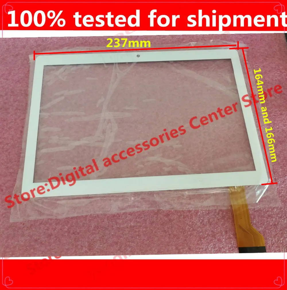 

HZ NEW 10.1INCH GY-10016B-FPC-2.0 Capacitive touch screen handwriting screen external screen 237*166MM and 237*164mm