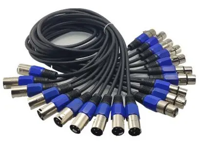 10pcs 1m cable 18X12 Вт RGBW светодиодный светильник/светильник для дискотеки dmx512 светодиодный светильник для мытья сценического профессионального dj оборудования Новинка - Цвет: 10pcs 1m cable