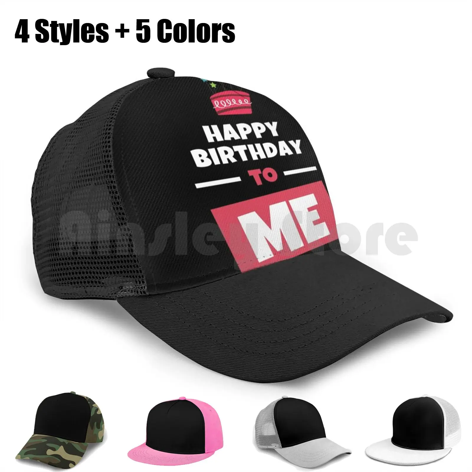 

Бейсболка в стиле хип-хоп с надписью «Happy Birthday»