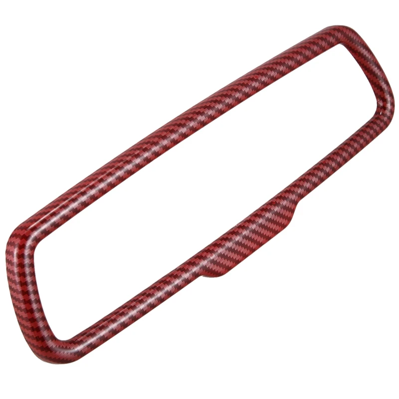 

Car Inner Rearview Mirror Frame Decoration Cover Stickers for Dodge Challenger 2015+