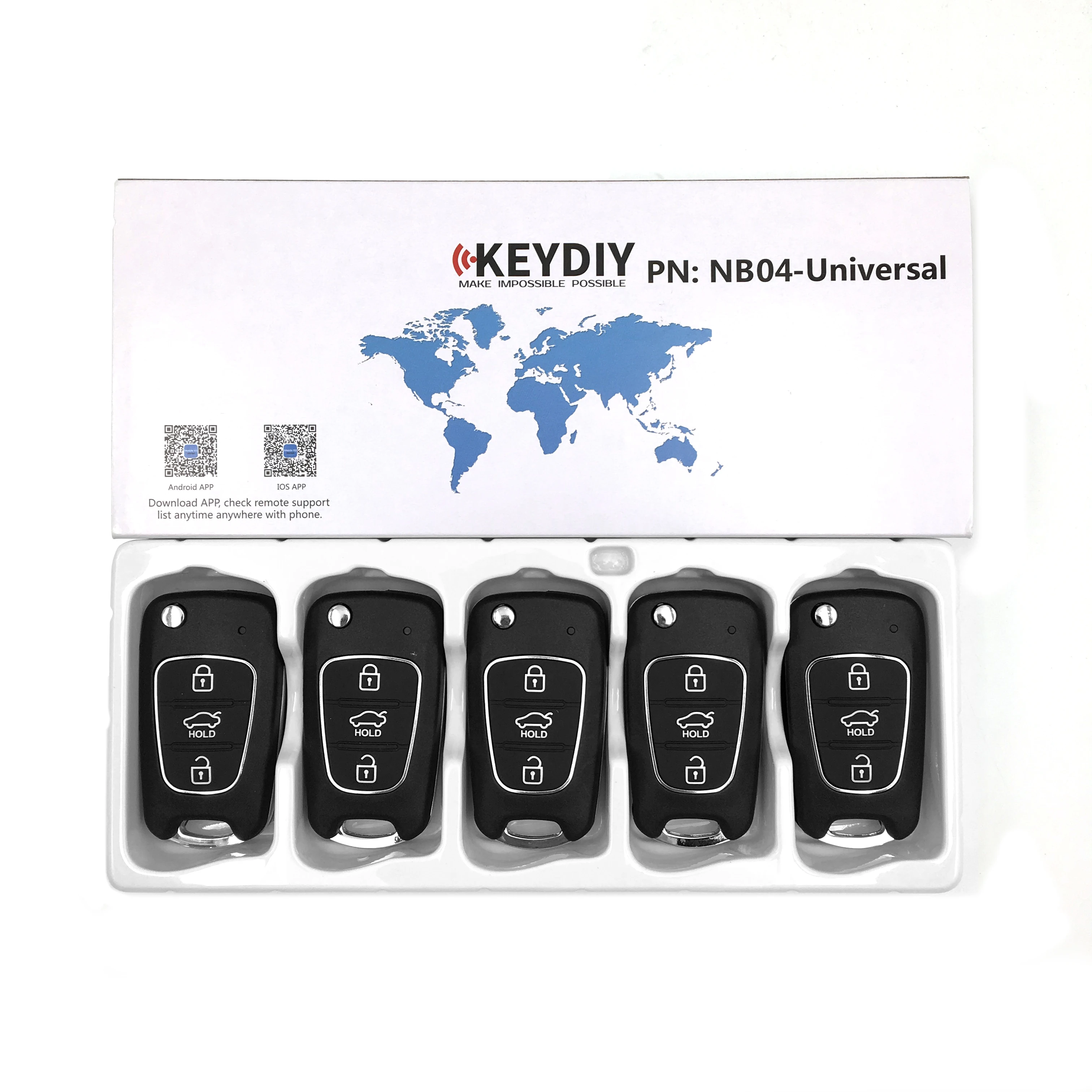 5 шт./лот KEYDIY KD NB04 NB Series пульт дистанционного управления для KD900/KD MINI/KD-X2 Key Programmer