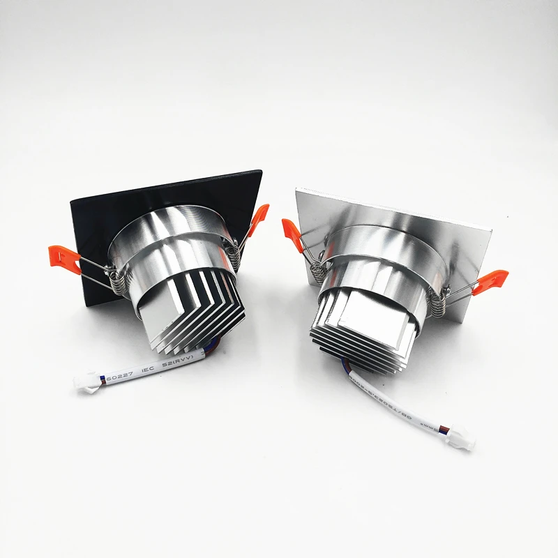 Квадратные встраивасветодиодный светодиодные потолочные светильники с