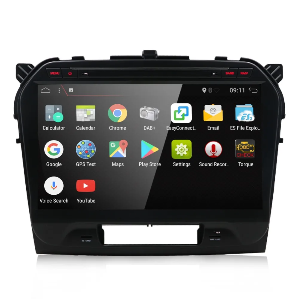 Автомобильный мультимедийный плеер на Android 10 1 с восьмиядерным процессором GPS BT