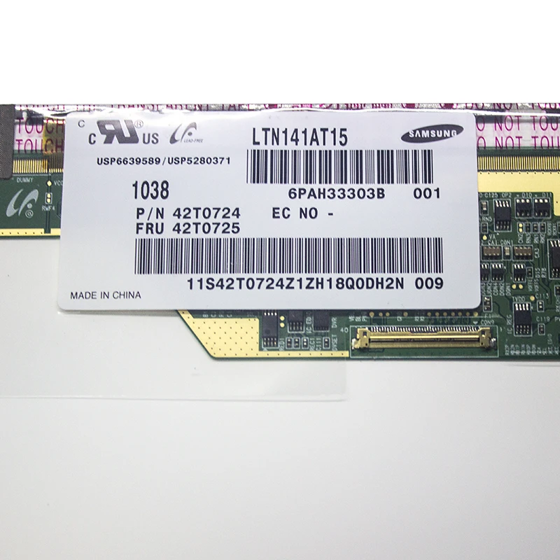 ЖК-дисплей Tela led для ноутбука Lenovo Thinkpad T410 T410i LTN141AT15 LP141WX5 TLP3 B141PW04 v.0 40 Pinos - купить по