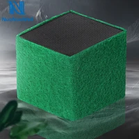 activated carbon filter cube with filteration cotton aquarium water cleaner bacteria cultivation improve water quality
