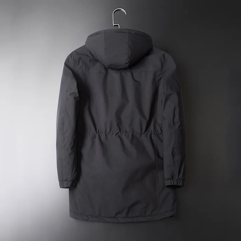 2021 зимняя повседневная классическая Толстая парка с длинным воротником пальто