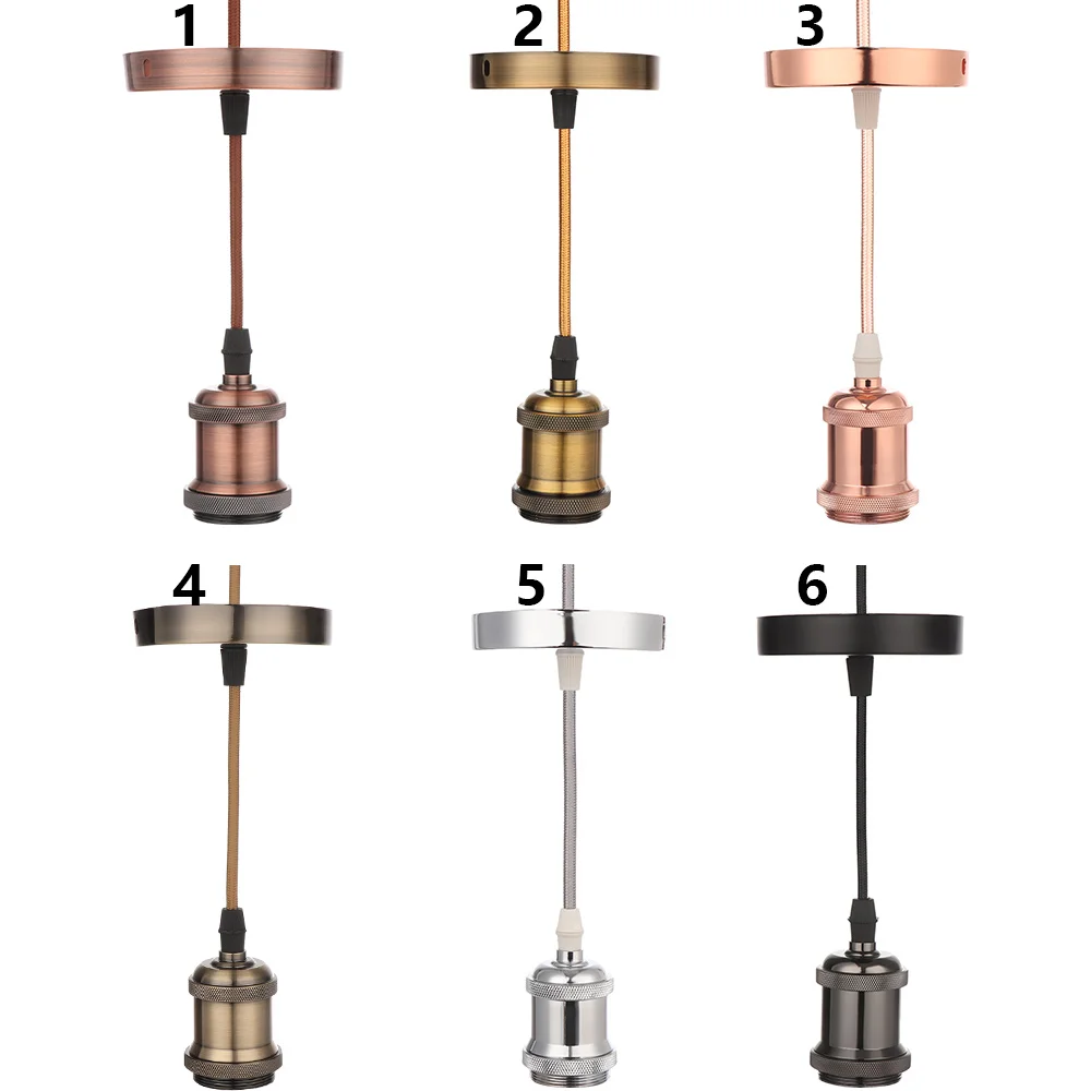 Винтажная лампа Эдисона E27 в стиле ретро с винтовым цоколем алюминиевая основа