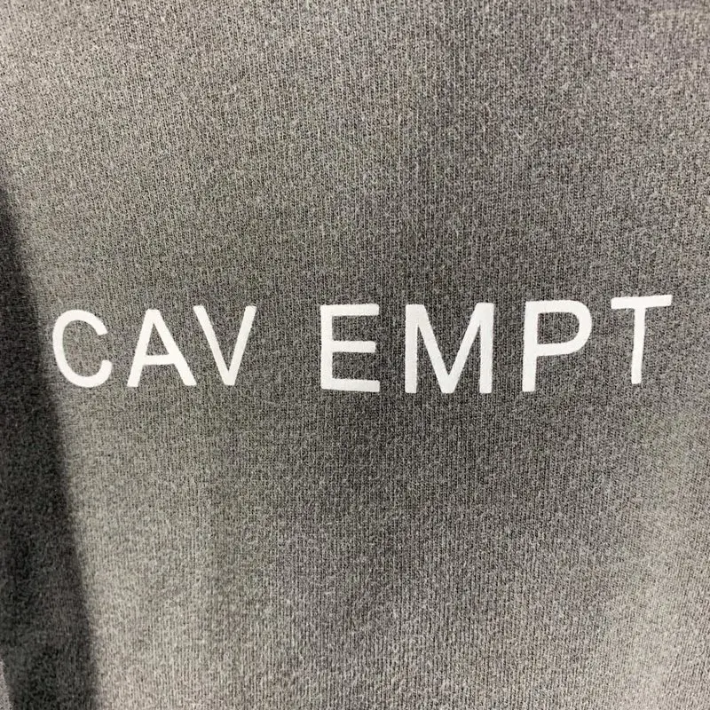 Толстовка с капюшоном 19SS Cav Empt высококачественный свитшот в стиле high street 1:1 cavempt