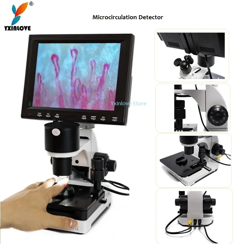 Горячая Распродажа 8 дюймов микроциркуляцию детектор осмотра человека
