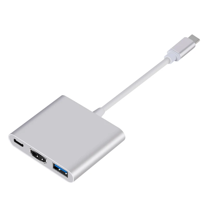 USB Type C к HDMI 3 0 зарядный адаптер конвертер 1 концентратор для MacBook|Кабели HDMI| |