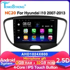 2DIN Автомагнитола Android головное устройство для HYUNDAI I10 2007-2013 автомобильное радио мультимедийный плеер аудио стерео MP5 Bluetooth с рамкой карта