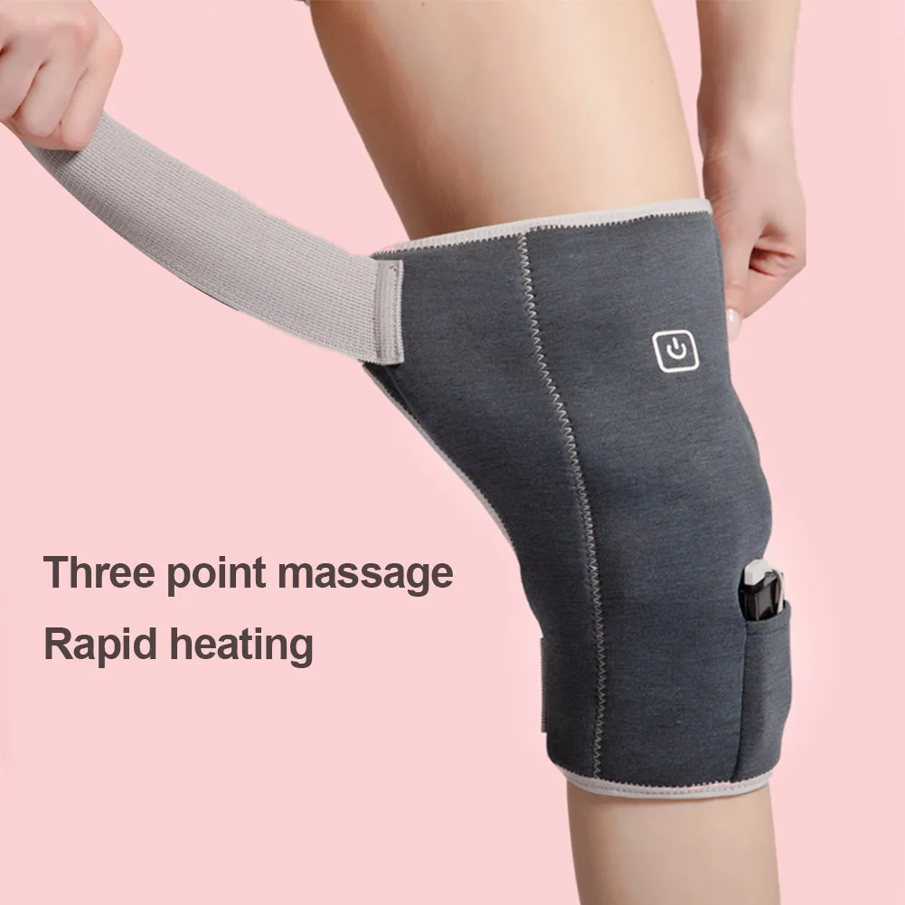 

Электрический антискользящий массаж при артрите нагретая коленная Скоба USB перезаряжаемая Регулируемая температура реабилитация суставо...