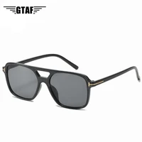 new square sunglasses for men and women ocean piece yellow sun glasses with personality with goggles gafas de sol jelly