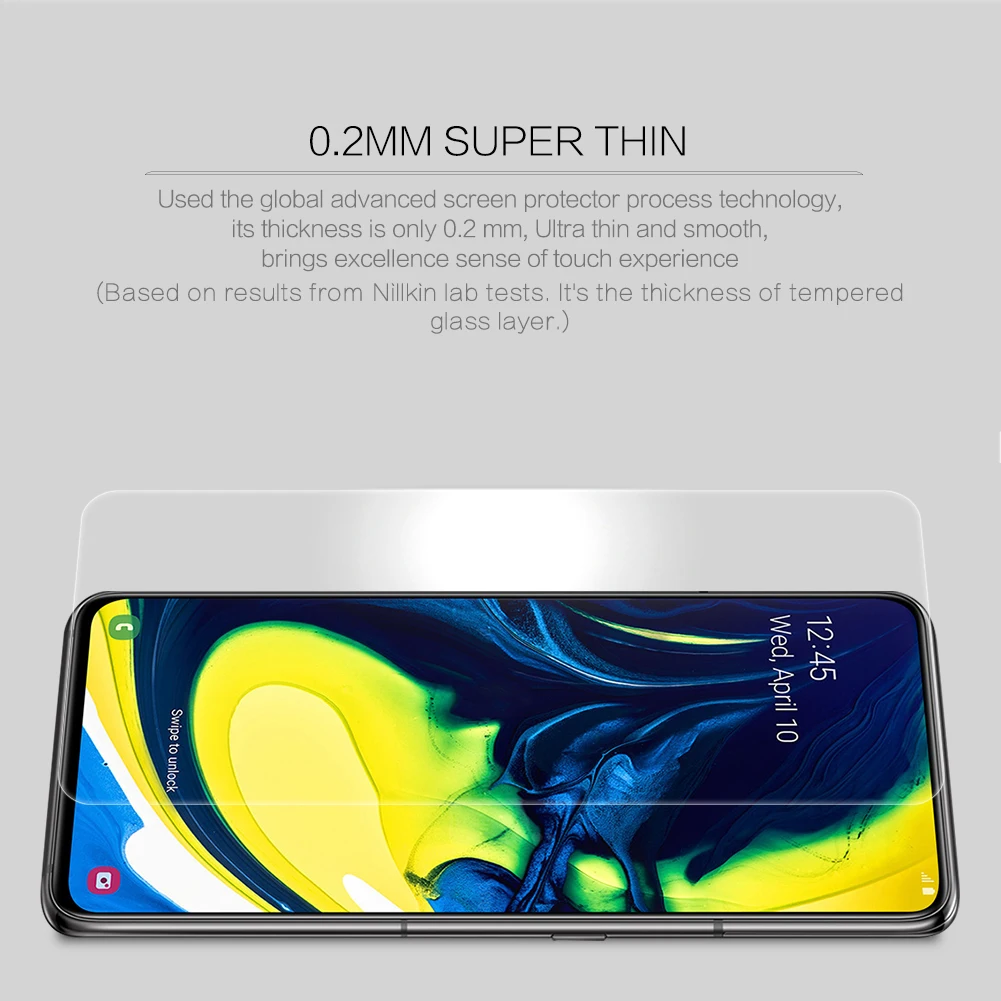 NILLKIN Amazing H+ Pro Защитное стекло для экрана для samsung Galaxy A80 A90 защитная пленка 0,2 мм 9H закаленное стекло