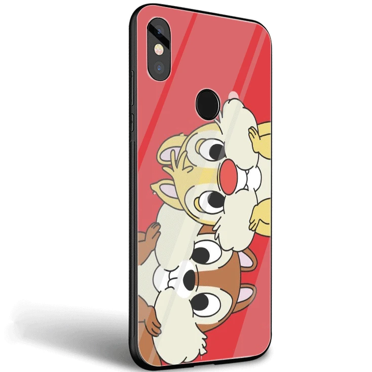 Стекло чехол для телефона Xiaomi mi 8 9 F1 A1 A2 5X 6X Red Примечание 5 6 7 Pro 6A 4X крышка чип Дейл