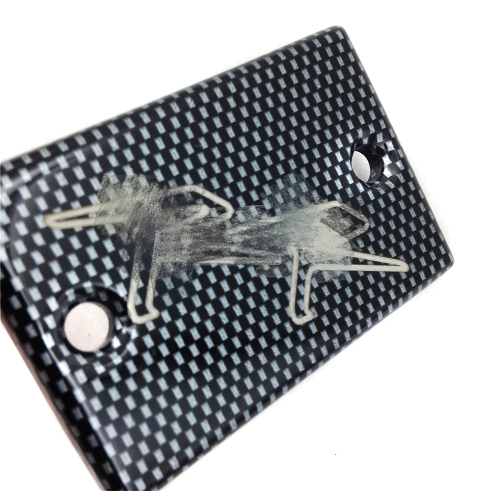 Углерод задний резервуар тормозной жидкости крышка RR для 2004 2008 Honda CBR 1000RR Aftermarket