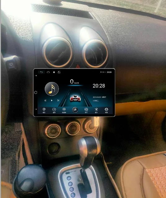 Электрический вращающийся большой экран Android 9 0 мультимедиа для NISSAN Qashqai GPS