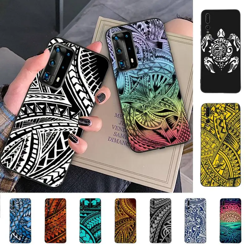 

YNDFCNB Maori polynesian samoan tribal Phone Case for Huawei P30 40 20 10 8 9 lite pro plus Psmart2019