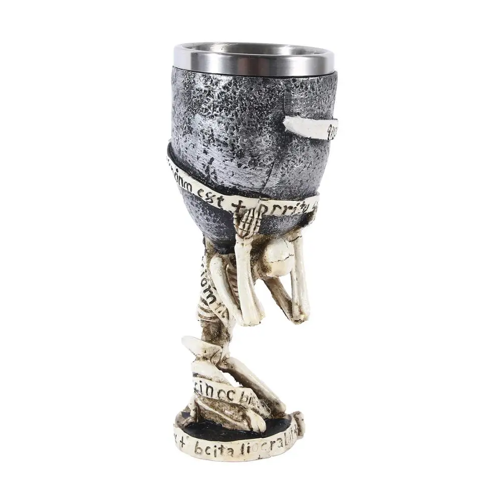 180ML Halloween Party Skull Wine Cup Handmade Creative Glasses Punk Drinking Utensils Cabinet Decorative Ornaments | Дом и сад