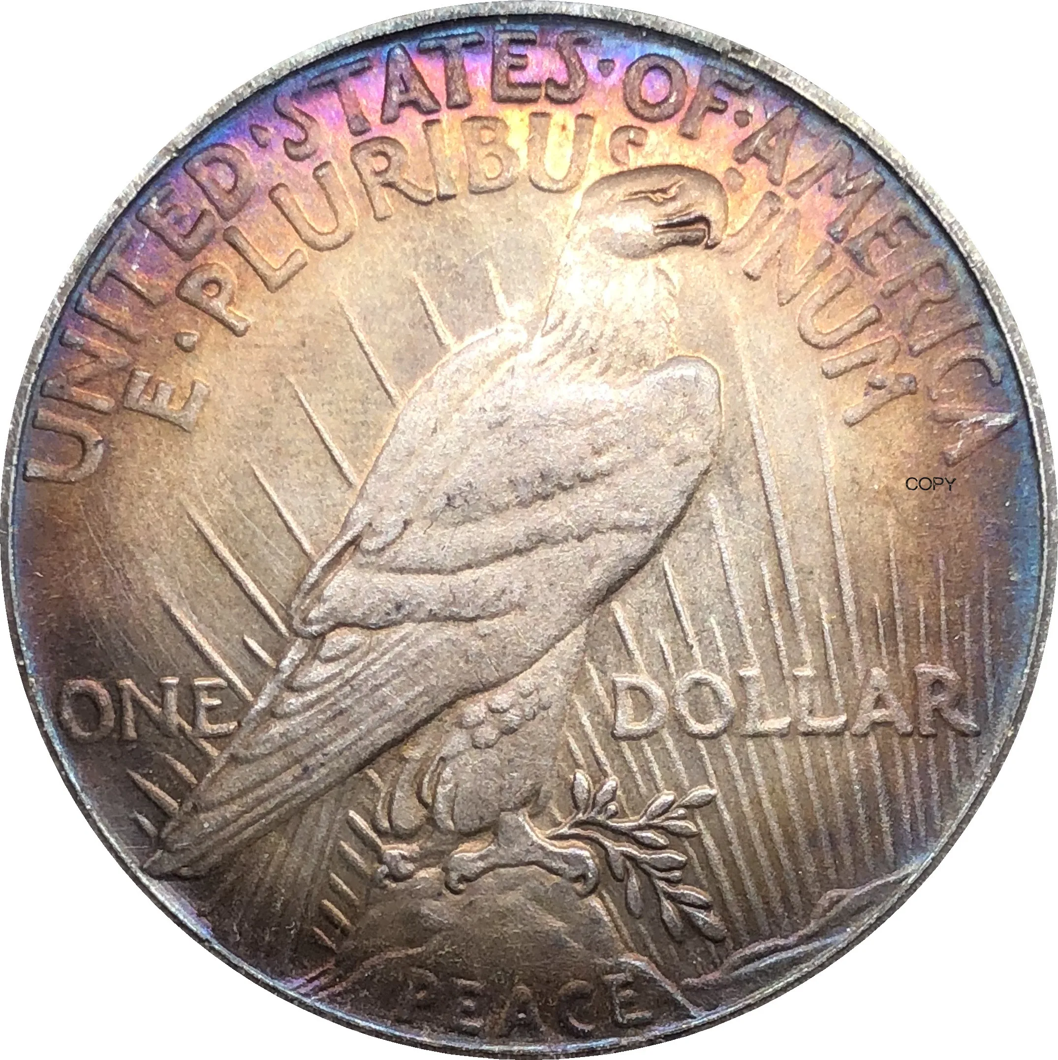 Монета свободы в Боге США 1934 мы доверяем 1 доллару мира купроникель посеребренные