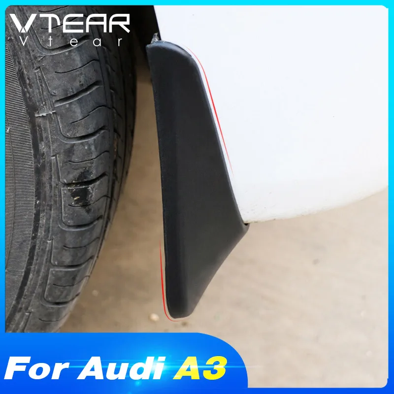 Vtear для Audi A3 8V Брызговики крышка резиновый брызговик защита от брызг брызговики