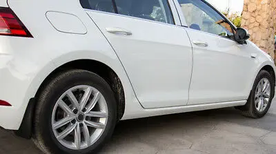 

Black Splash Guards Mud Flaps Mud Guards 4pcs for VW Golf 7.5 2018 - 2019