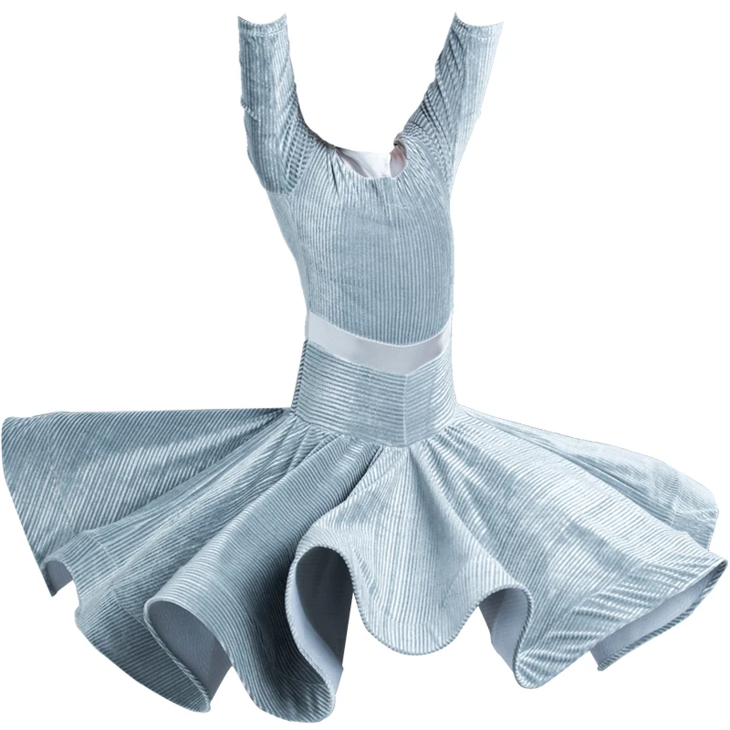 Платье детское бархатное с длинными рукавами для латиноамериканских