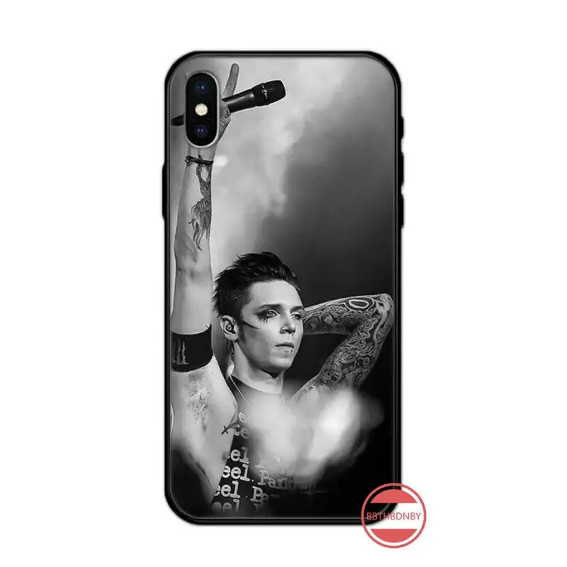

Andy Biersack Veil Brides BVB high quality luxury Phone Case shell for iPhone 11 12 pro XS MAX 8 7 6 6S Plus X 5S SE 2020 XR