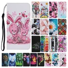 Чехол для Samsung Galaxy M11 A11 A M 11 M115F A115F кожаный чехол с откидной крышкой и подставкой для телефона чехол с милой бабочкой Единорог цветок Капа