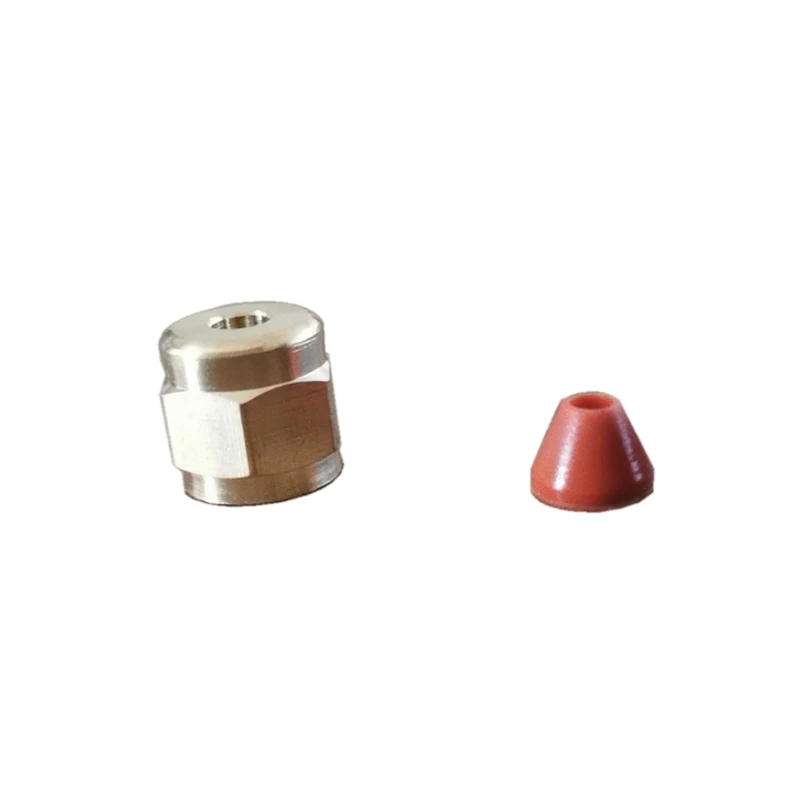 

F2TE 5mm/0.2inch Oil Pump Nozzle Replacement for stage Smoke Machine Oil Pump Accessories ( Brass Nozzle+Plastic Plug)