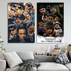 Постер в стиле хип-хоп, легенда о школе, 2PAC, большие размеры, Wu-Tang Nwa, Рэп звезда, Настенная картина, художественный постер