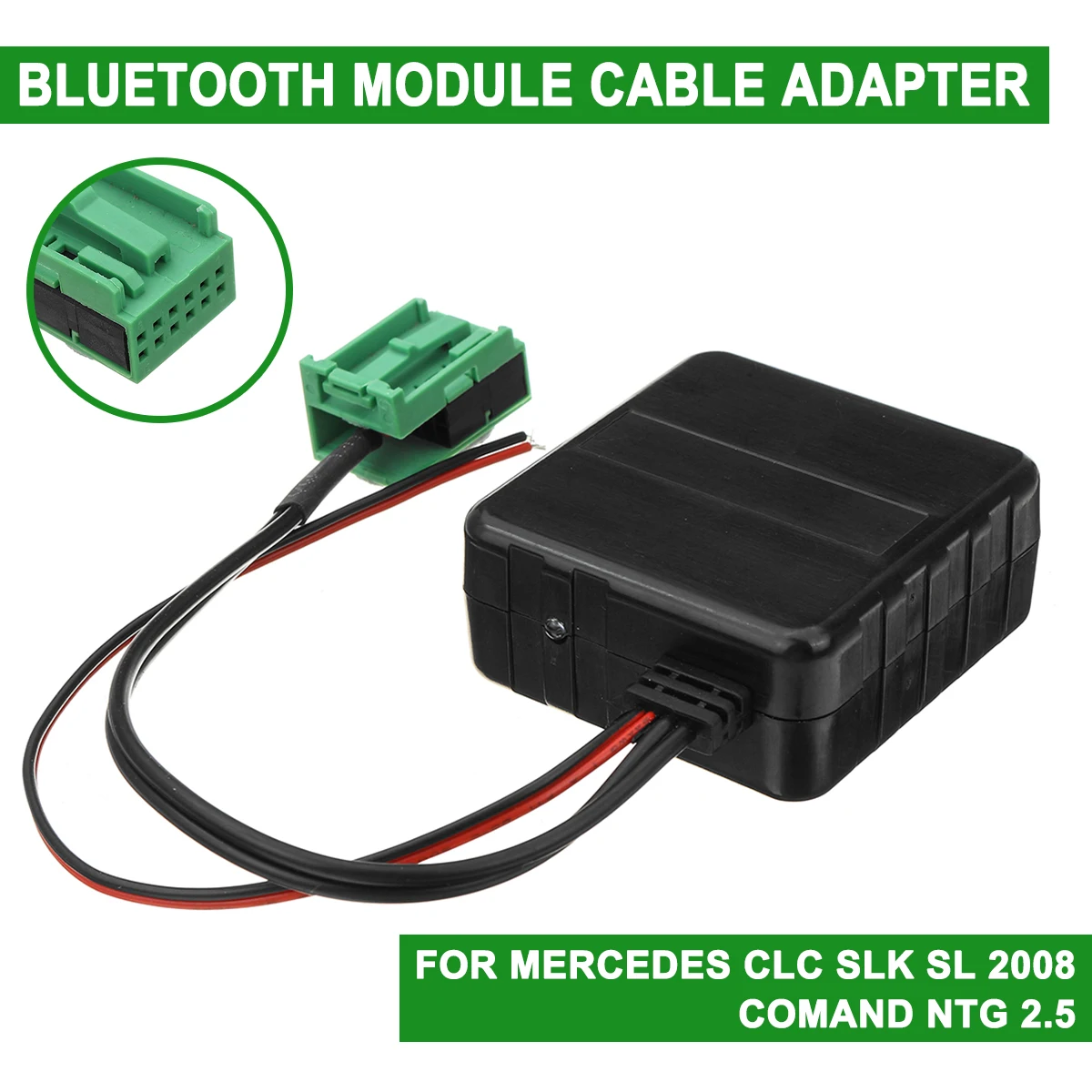 Автомобильный bluetooth для Mercedes CLC SLK SL 2008 Comand NTG KROAK модуль Aux приемник кабель адаптер