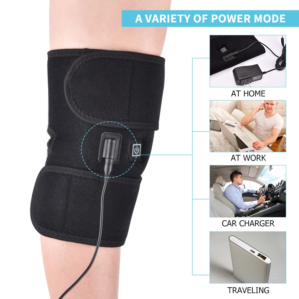 Поддержка коленного сустава инфракрасное Отопление горячая терапия 3 уровня