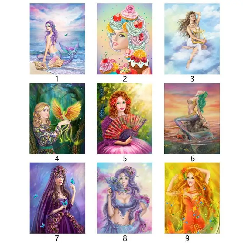 5D сделай сам алмазная живопись особой формы искусство Женская Вышивка крестиком