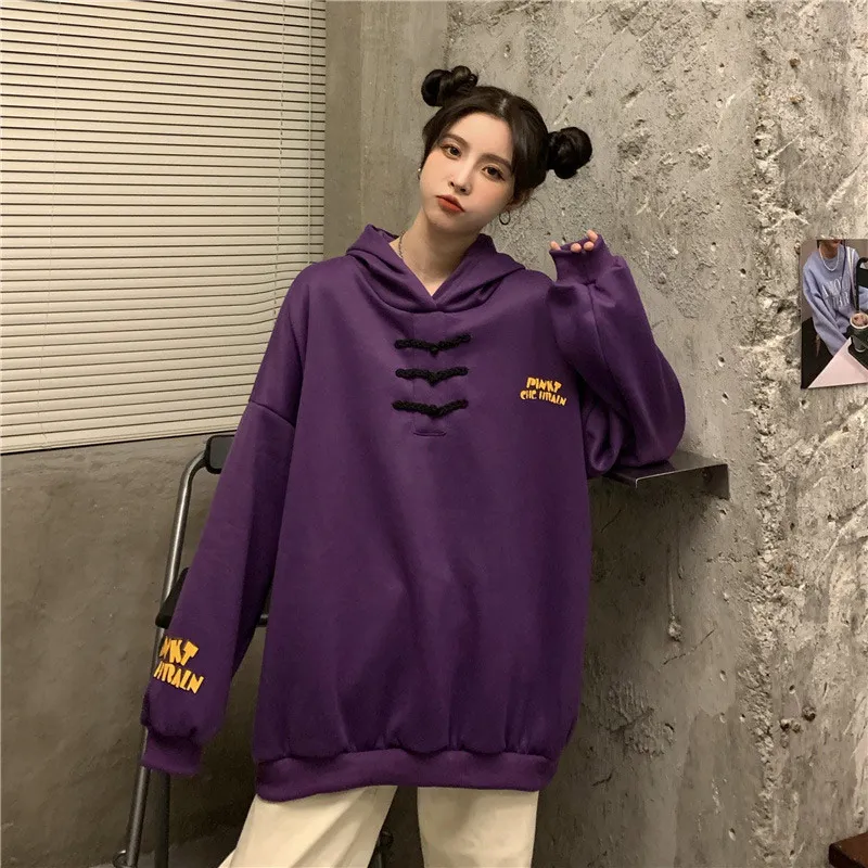 

Женский Свободный свитшот с капюшоном и надписью, тонкий пуловер, женская одежда, толстовка, повседневные женские Топы в стиле Харадзюку