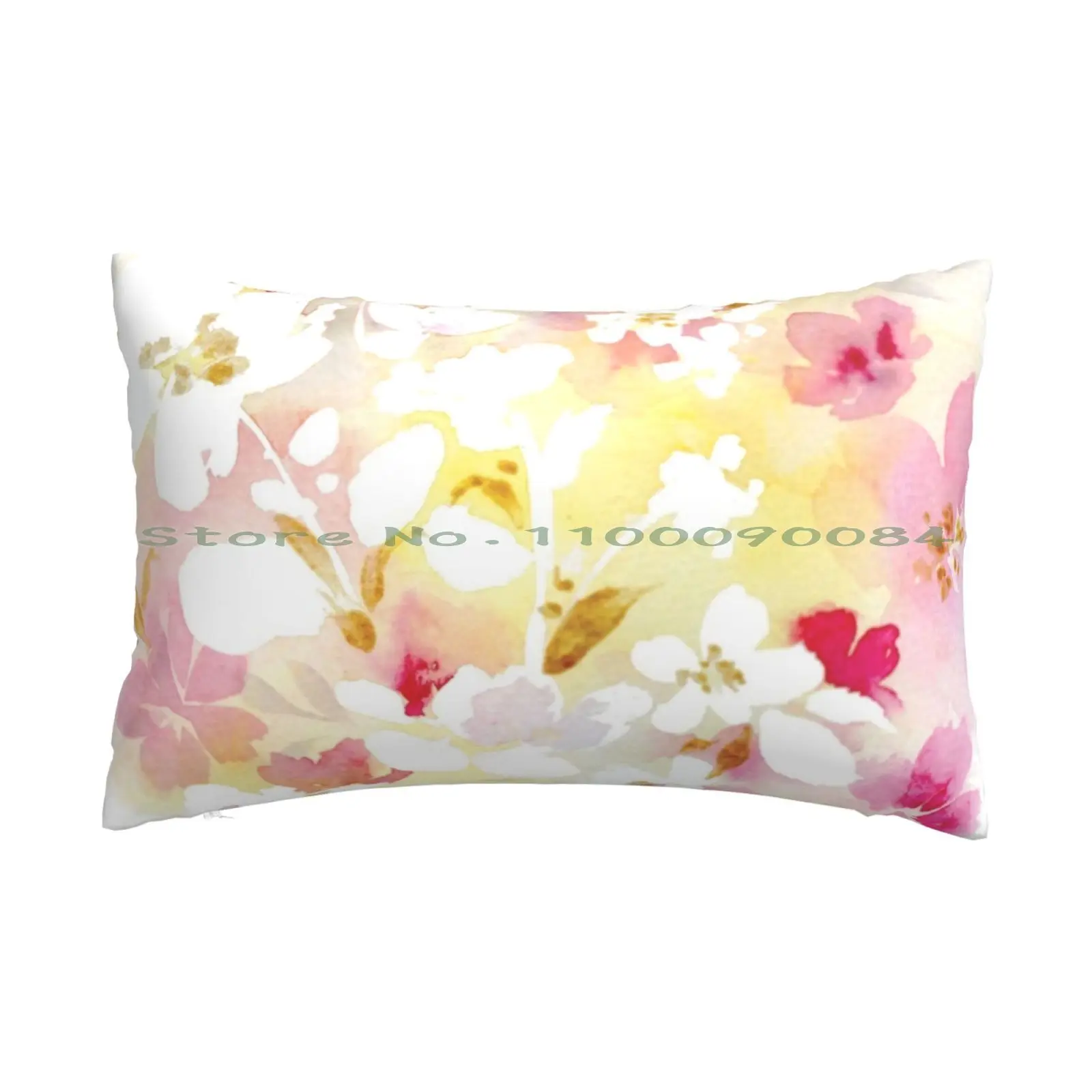 Чехол для подушки с изображением цветущей вишни 20x30 50*75 |
