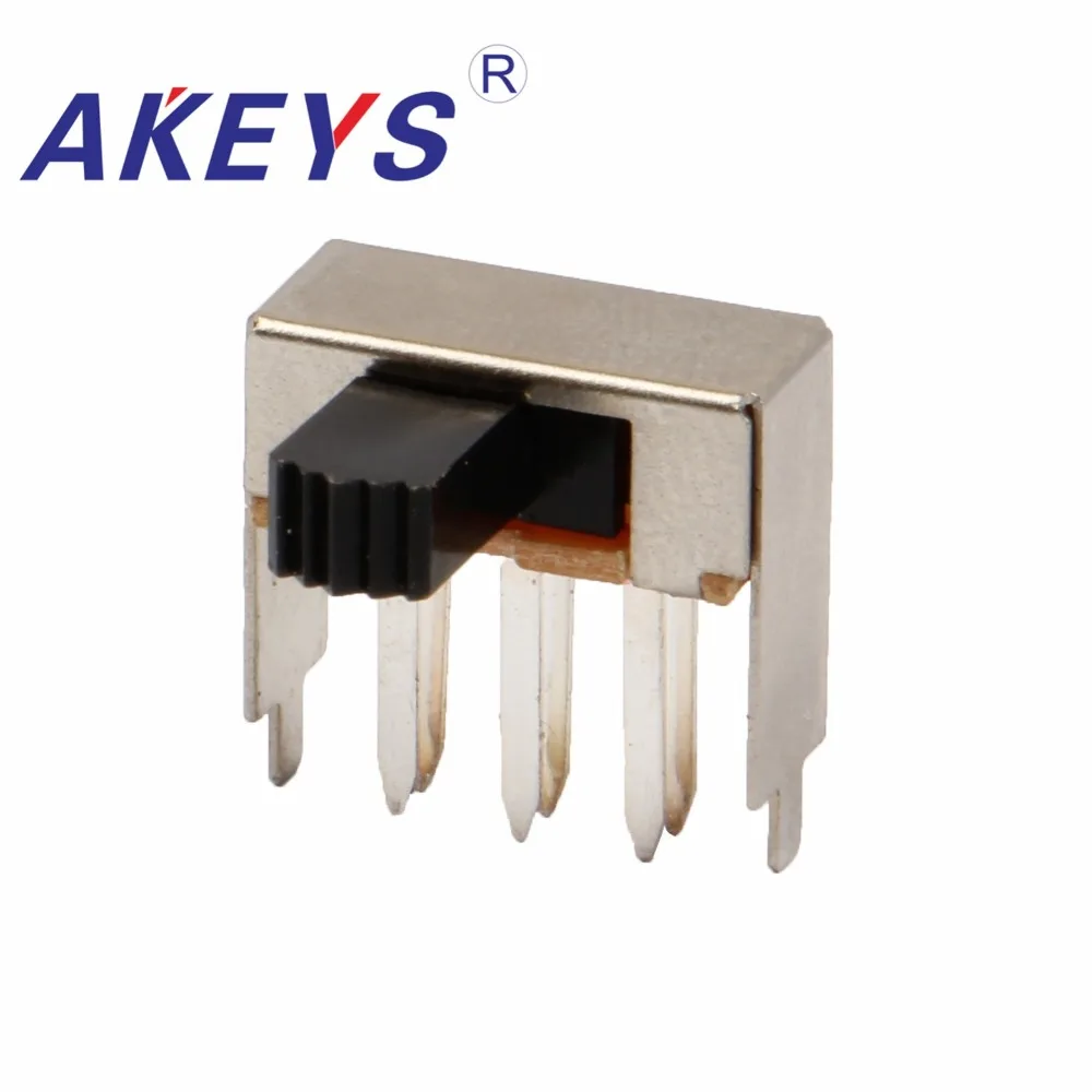 10 шт. SK 22F07 2P2T G5 двухполюсная двойная броская Ручка Высота 7 0 мм скользящий
