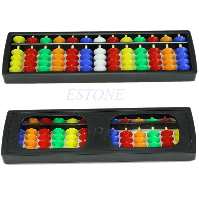 

Portable Arithmetic Soroban w/ Colorful Beads Mathematics Calculate Tool Abacus Y4UD