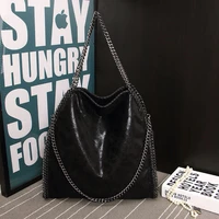 2021 autumn winter new frosted material handbag chain woven foldable ladys shoulder bag women multi funcation bag