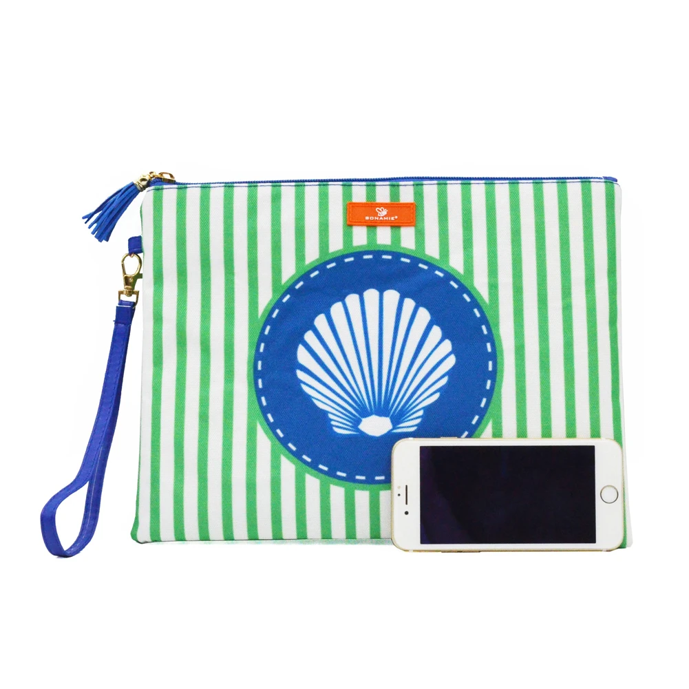 Сумка клатч женская с ремешком на запястье водостойкая|beach bag|women beach bagsclutch bag |