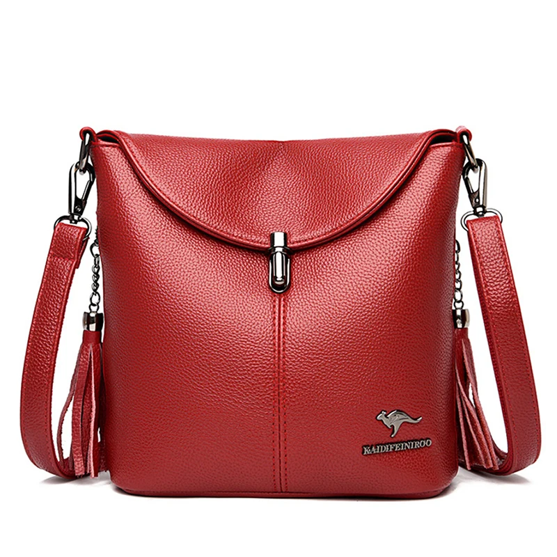 

Leather Luxury Purses and Handbags Women Bags Designer Lock Female Shoulder Crossbody Bags for Women 2021 Sac A Main Hand Bags