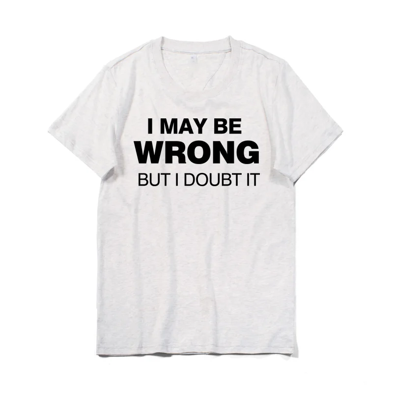 Летняя Горячая продажа Мужская хлопковая футболка повседневный дизайн я может