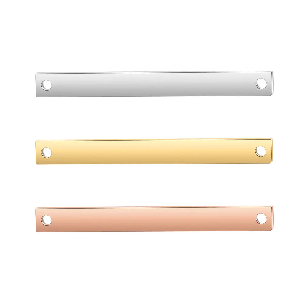 Прямоугольная подвеска с высоким зеркальным покрытием из нержавеющей стали 3 5x35