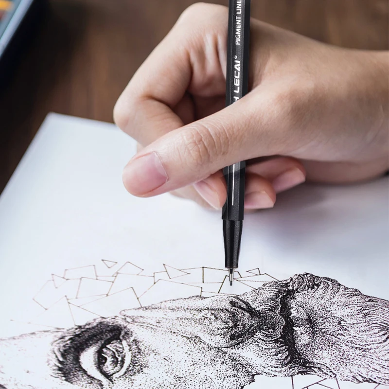 Цельнокроеное платье пигмент лайнер Pigma Micron чернила маркер для белой доски 0 05 1 2 3