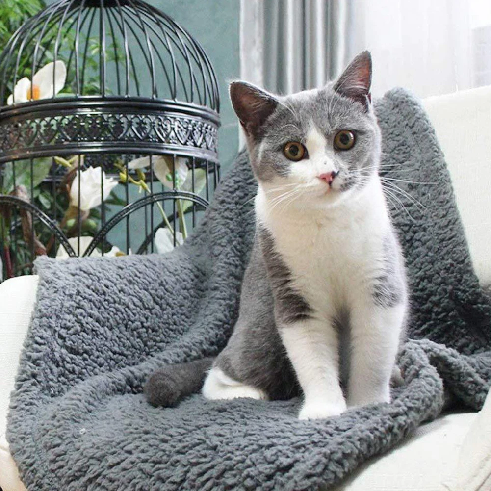 Мягкая Плюшевая спальная кровать для маленьких средних и больших собак кошек