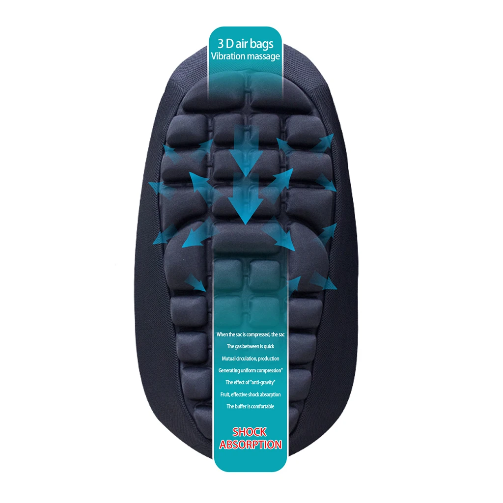 

Универсальная накладка на воздушное сиденье мотоцикла, наволочка с воздушным насосом 610x300x40 мм