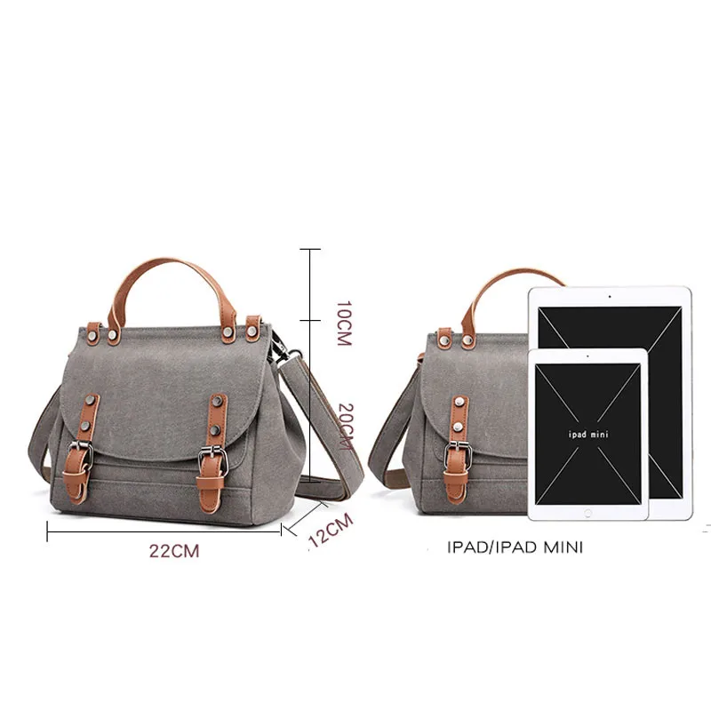 Женская сумка для отдыха износостойкая холщовая женская через плечо Большая