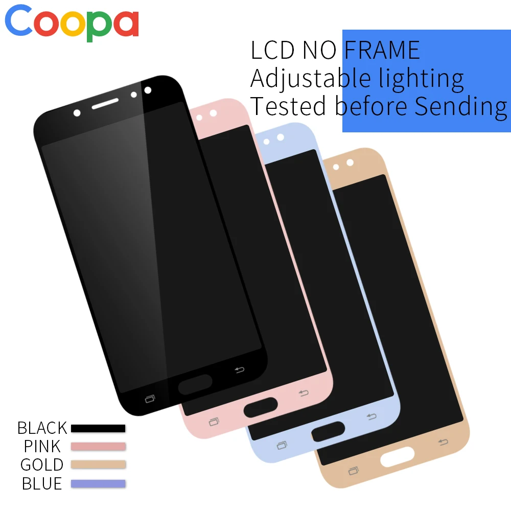 5,5 ''дисплей для SAMSUNG Galaxy J7 Pro J730 J730F ЖК-дисплей с кодирующий преобразователь сенсорного экрана в сборе Контроль яркости