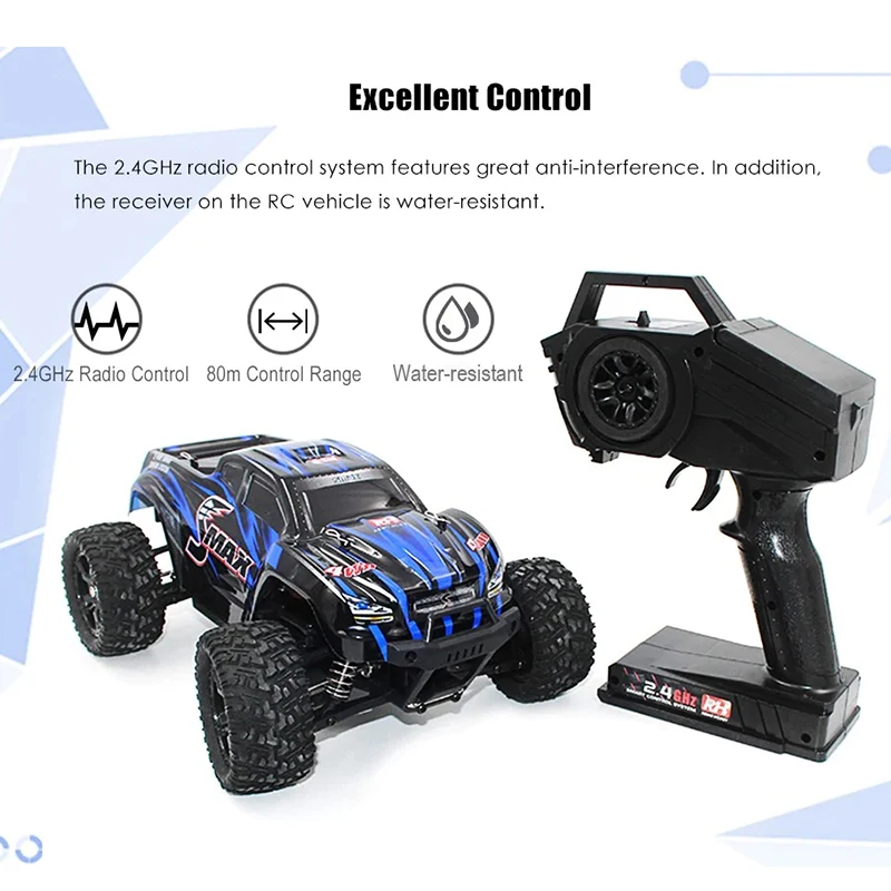 REMO 1631 1/16 Радиоуправляемая машина 4WD 2,4 GHz альпинистская машина 4x4 с двойными моторами модель автомобиля дистанционного управления Внедорожник игрушка SMAX RC грузовик