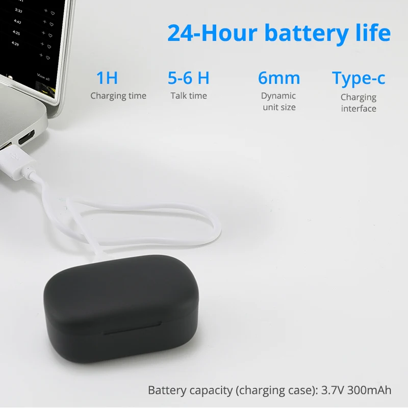 Makibes Поддержка AptX ACC TWS истинные Беспроводные Bluetooth 5 0 наушники CVC8 шумоподавление с